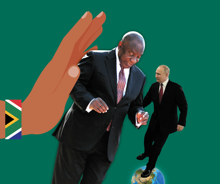 Ramaphosa forced to shrink Putin's world to manage risk to SA's global reputation, Agoa trade privileges