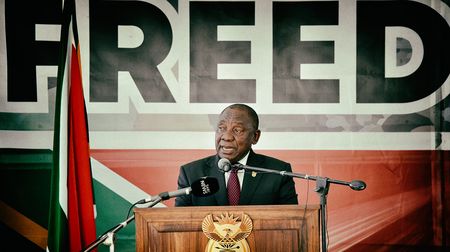 Ramaphosa addresses Freedom Day rally amid Makhanda's potholes, poverty and water crisis