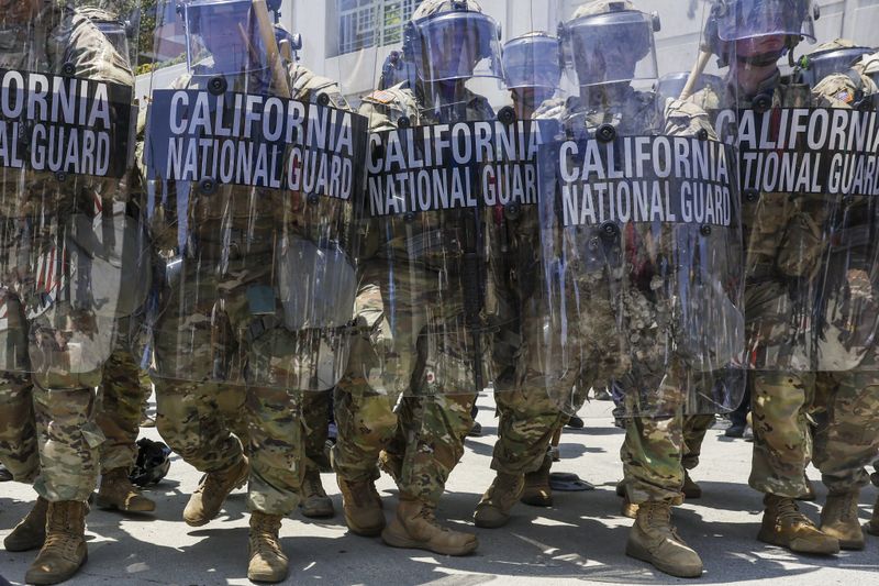 Trump suggests arresting California governor who vows to sue over National Guard deployment