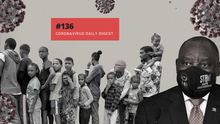 A newspaper lands amid a global crisis, the story of a viral SA anthem is revealed and anti-corruption action is lined up