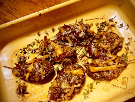 What’s cooking today: Mediterranean stuffed aubergines