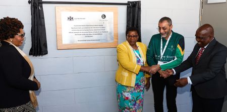 Fire-ravaged Charlotte Maxeke Johannesburg Academic Hospital gets a R60m dispensary — courtesy of Gift of the Givers