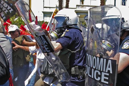 As Greece braces for nationwide general strike, world markets wobble