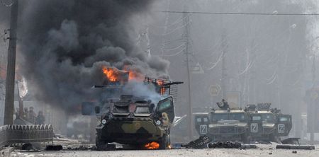 Russian troops in strategic Black Sea port city of Kherson, mayor says