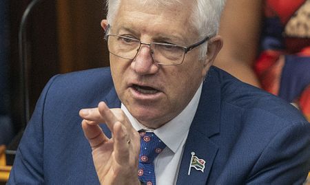 Alan Winde highlights three key themes - energy, mobility, and policing - in between the heckling