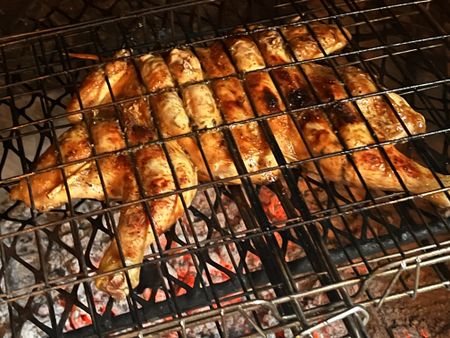 Honey-mustard spatchcock chicken