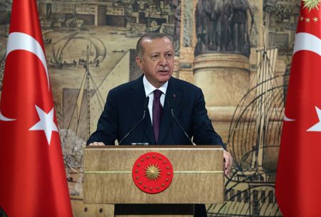 Erdogan says Turkey won't compromise over rights at sea