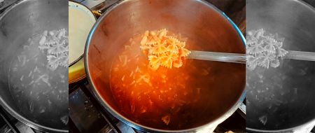Pasta e Fazul (Neapolitan-style bean and pasta soup)