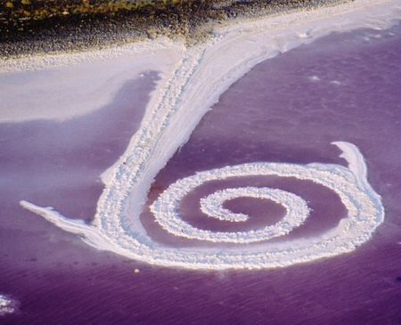 The artwork that has spiralled in the desert for 50 years