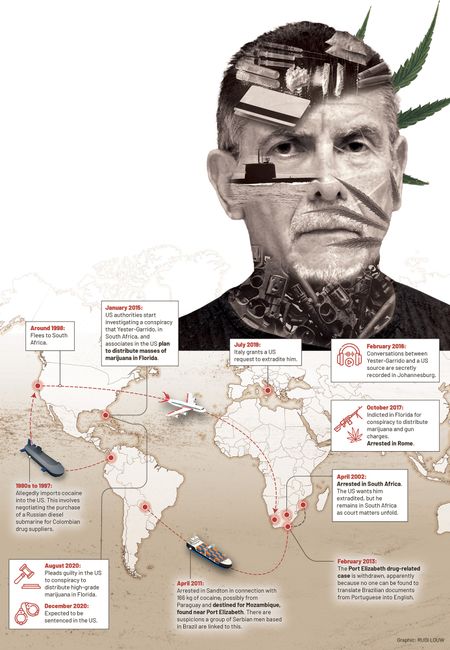 Escobar man’s ‘Narcos’-styled life: How a Cuban drug lord ran a global cartel from the safe haven of South Africa