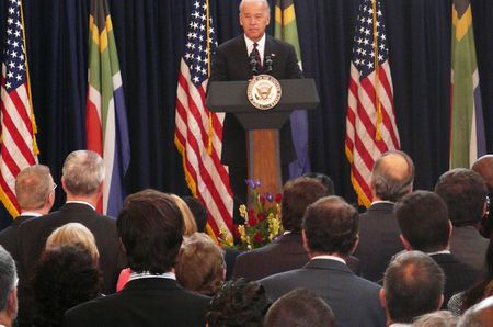 US vice president Joe Biden - a mensch in Sandton Meet 'n Greet