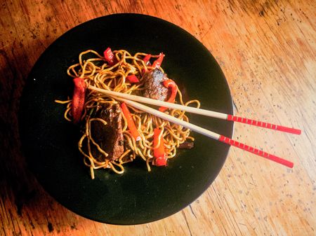 What’s cooking today: Beef and black bean stir fry