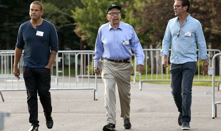 Murdoch sets up sons to take over media empire