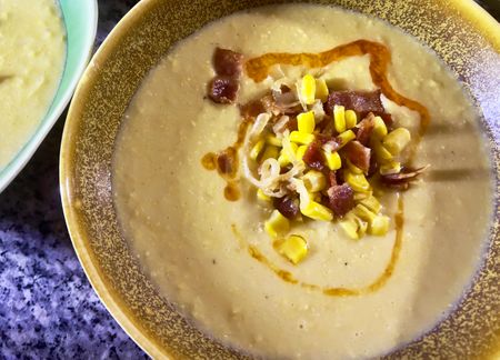 Souper Tuesday: Spicy sweetcorn and coconut soup
