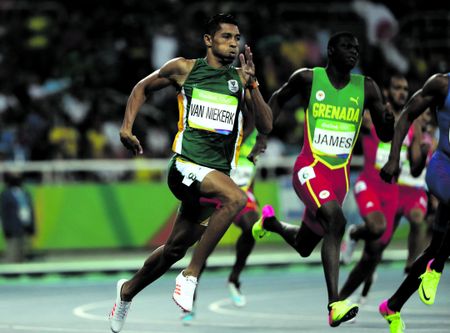 Wayde van Niekerk wrote his name in the stars at Rio 2016 - ‘He wouldn’t slow down’