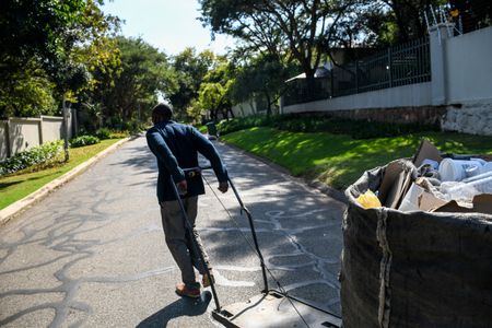 All in a day’s work for reclaimers in Gauteng