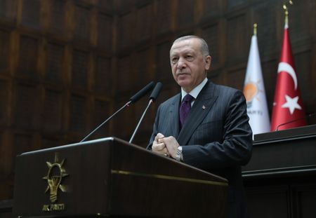 Erdogan urges parliament act to curb medical group critical of Turkey's COVID response